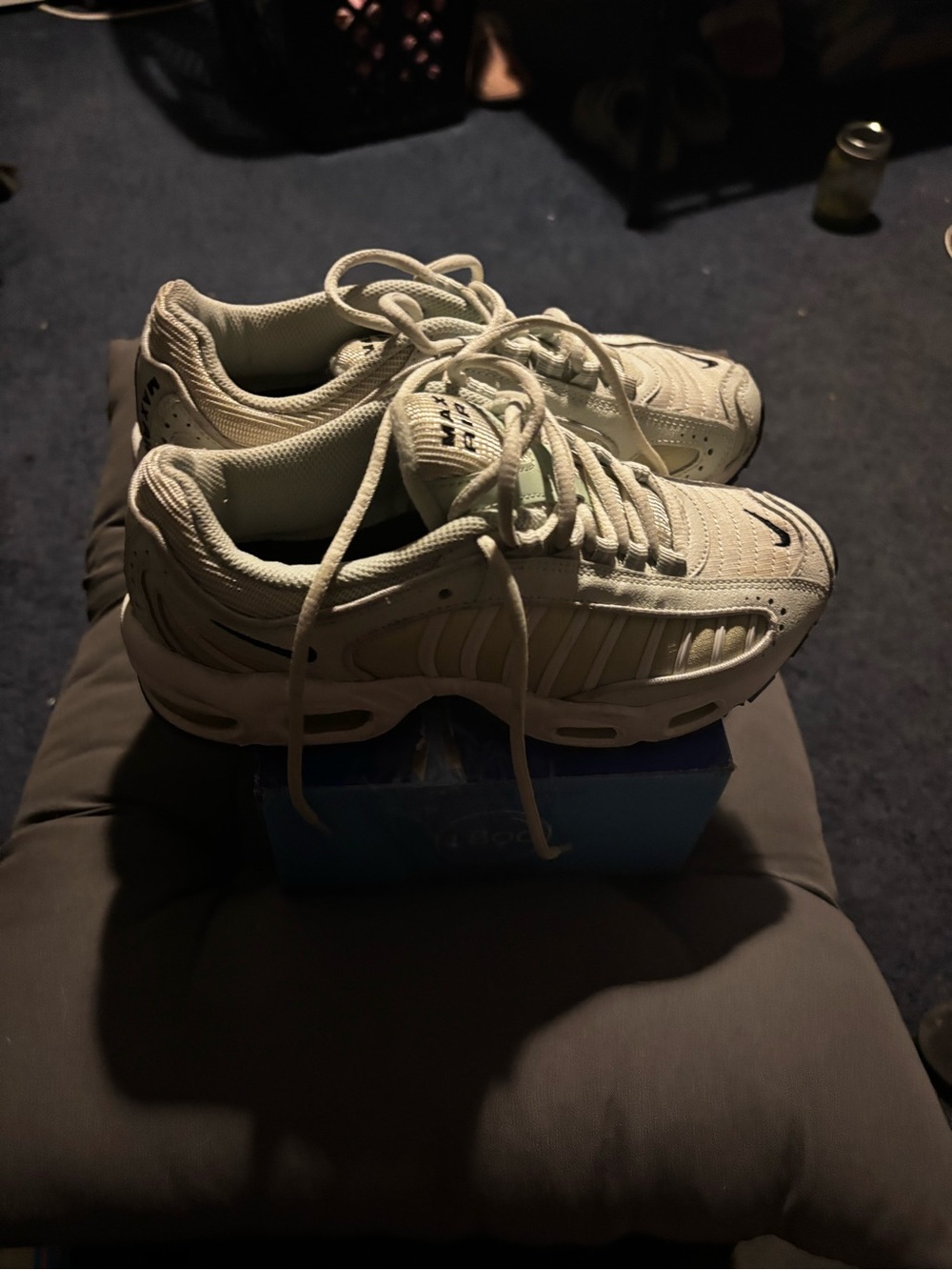 Nike Air Max Tailwind 4 Mint Green Running Shoes (Good Condition)
·
Size: 6
·